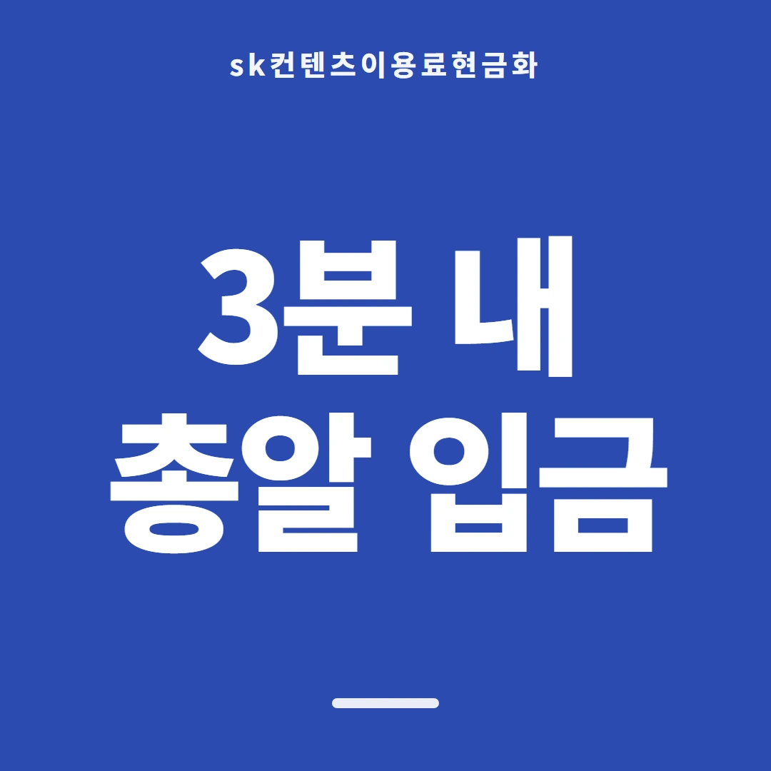 품티켓 SK 콘텐츠이용료 스토어 결제 갈래 안내 이미지